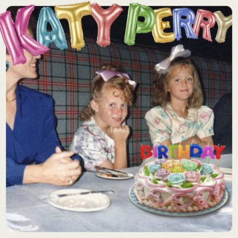 Katy Perry - Birthday single artwork