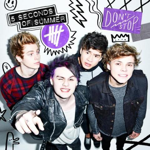 5 Seconds Of Summer - Don't Stop single artwork
