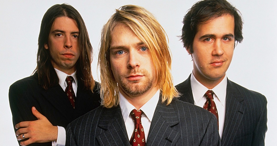 Nirvana complete UK singles and albums chart history