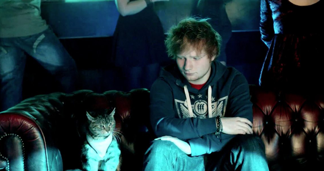 Ed Sheeran gets ‘Drunk’ with his cat