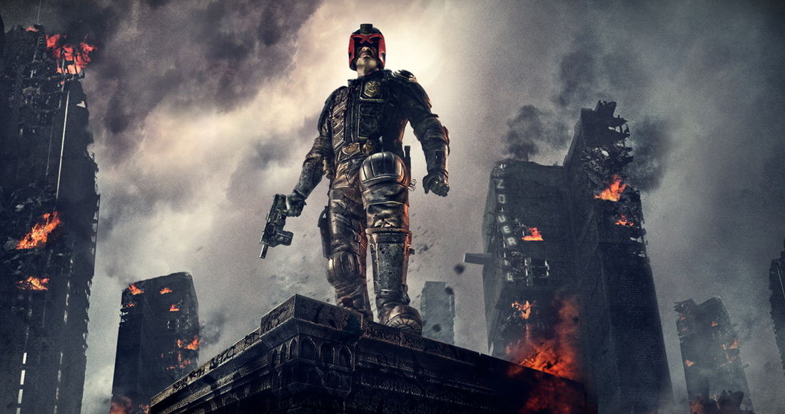 Dredd debuts at Number 1 on the Official Video Chart