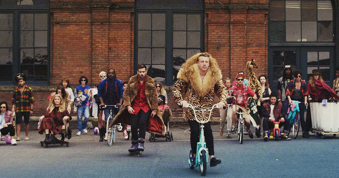 Thrift Shop is still the UK’s most listened-to track!
