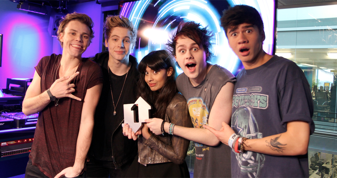 5 Seconds Of Summer storm to the top of the Official Singles Chart