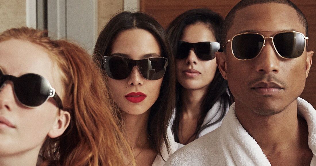 Pharrell Williams heading for first Number 1 solo album with G I R L