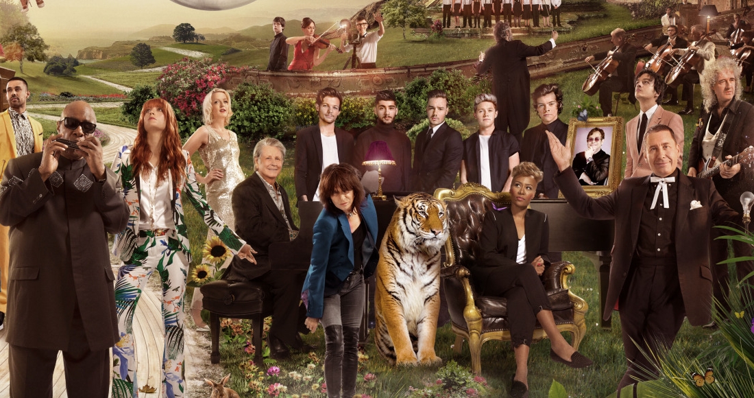 Sir Elton John, One Direction, Kylie for 2014 Children In Need single