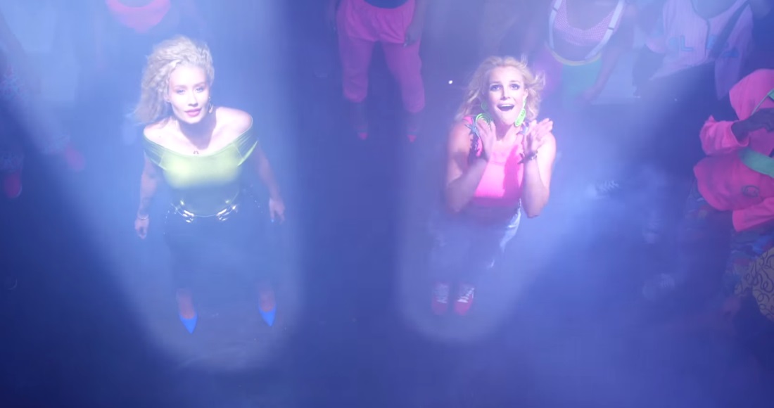 Britney Spears and Iggy Azalea go '80s sci-fi in Pretty Girls music video