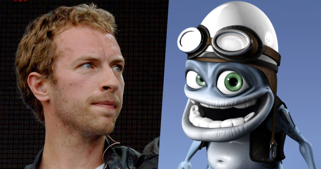 Number 1 today in 2005: Crazy Frog beats Coldplay to the top