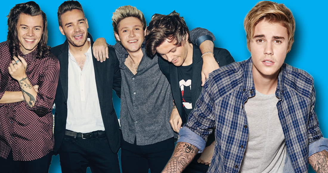 One Direction vs Justin Bieber: How this week's album chart race was won