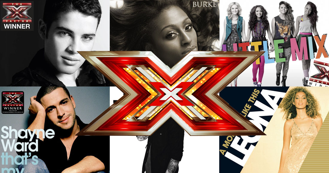 The biggest X Factor winner's singles revealed