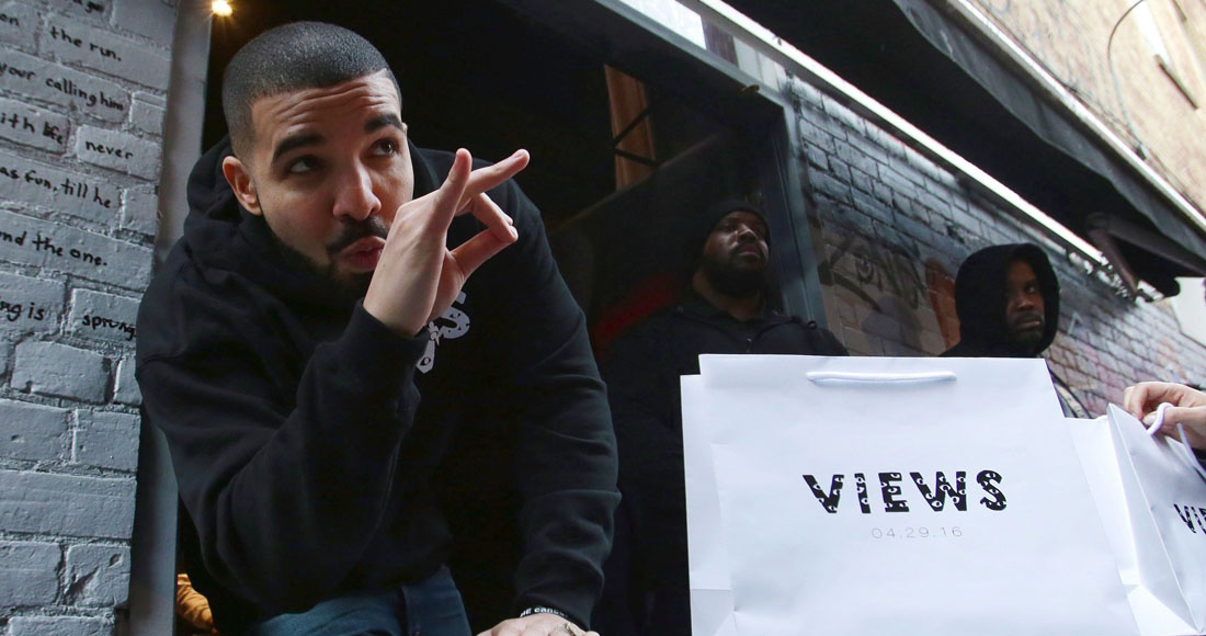 Drake scores his first ever UK Number 1 album with Views