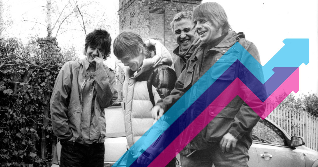 The Stone Roses' new single Beautiful Thing leads this week's Official Trending Chart