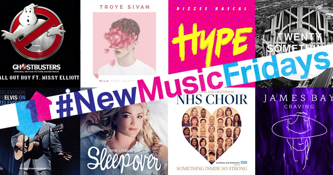 This week's new releases include Dizzee Rascal, Troye Sivan, NHS Choir, more
