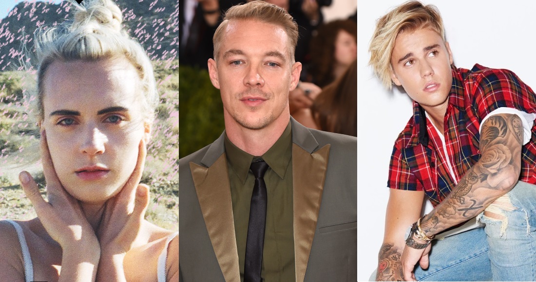 Major Lazer, Justin Bieber & MO's Cold Water claims a fourth week at UK singles Number 1