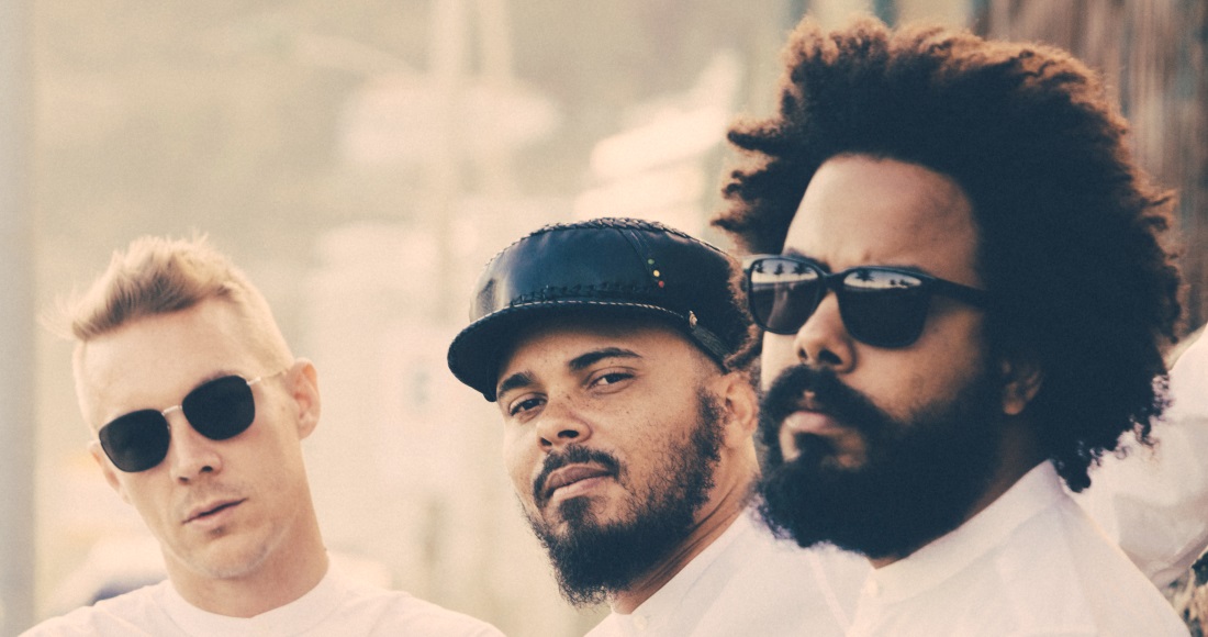 Major Lazer complete UK singles and albums chart history