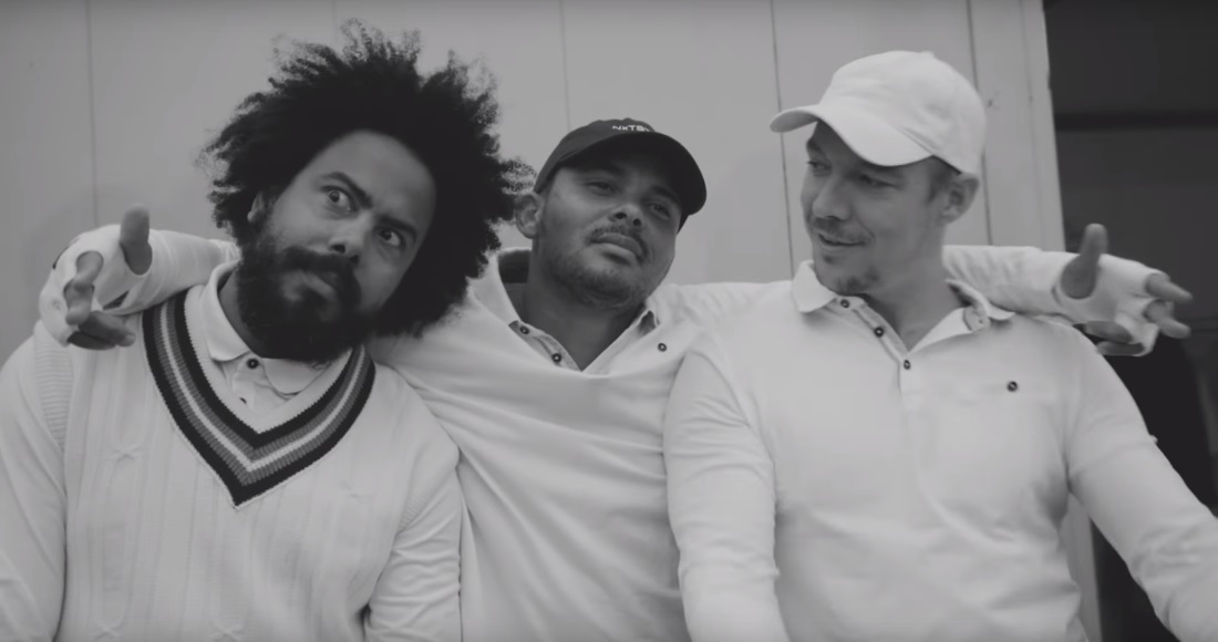 Major Lazer are having the time of their lives in Cold Water music video