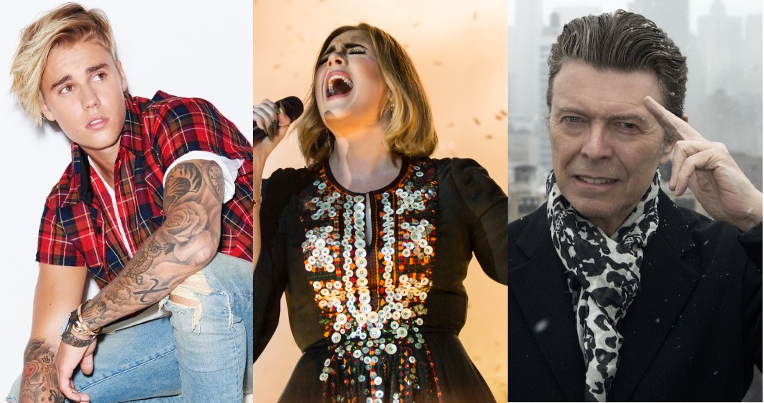The Official Top 40 Biggest Albums of 2016 so far revealed