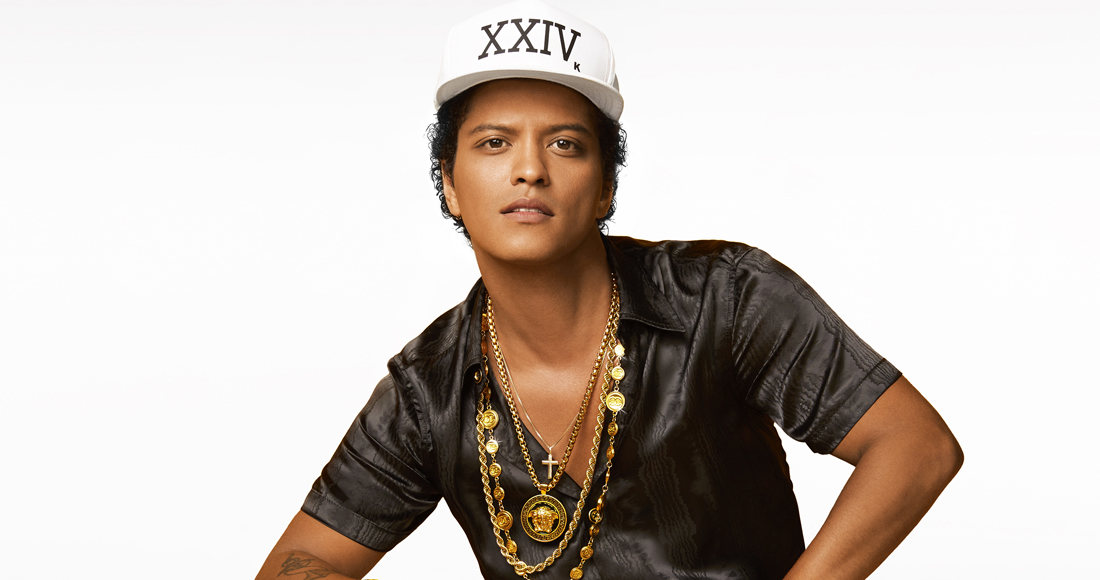 Bruno Mars complete UK singles and albums chart history