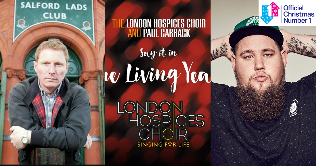 London Hospices Choir, Rag‘n’Bone Man and Inspiral Carpets lead Christmas Number 1 race after 24 hours