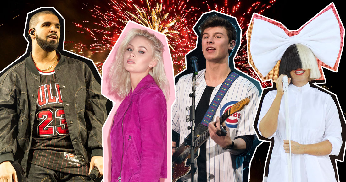 The Top 40 biggest songs of 2016 on the Official Chart