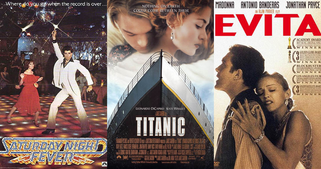 10 blockbuster soundtracks that reached Number 1 in the UK
