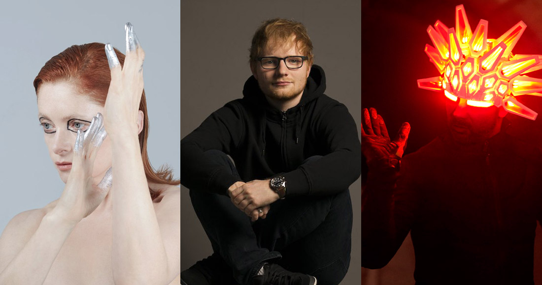 Ed Sheeran, Jamiroquai and Goldfrapp dominate this week's Official Charts
