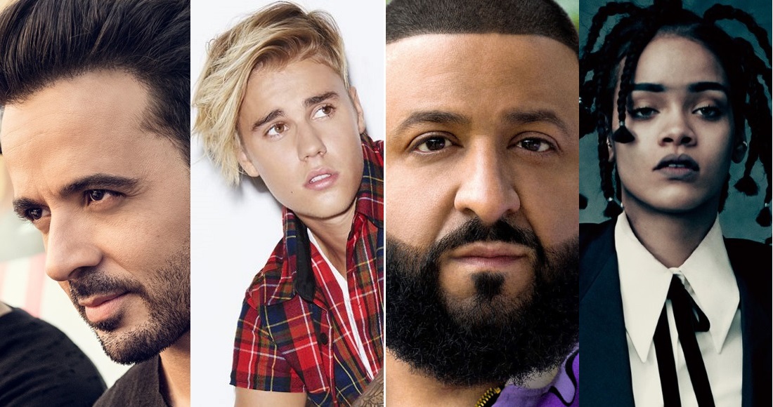 Despacito is battling DJ Khaled and Rihanna's Wild Thoughts for this week's Official UK Number 1 single