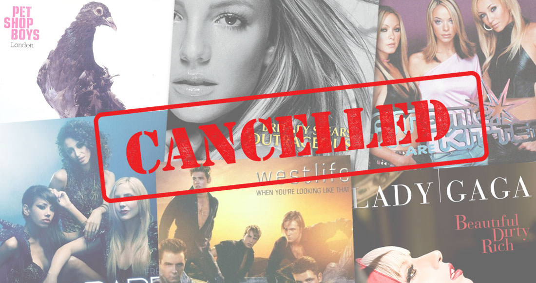 Cancelled! Singles that were scrapped at the last minute