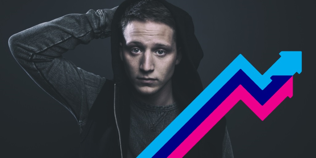 NF tops the Official Trending Chart for a second week with Let You Down