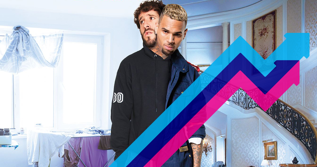 Lil Dicky and Chris Brown's Freaky Friday is Number 1 on this week's Official Trending Chart