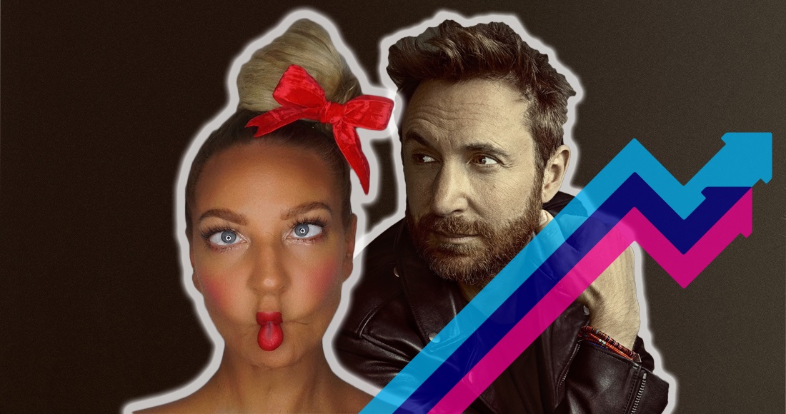 David Guetta and Sia top this week's Official Trending Chart with Flames