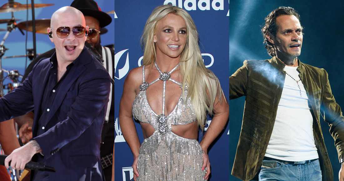 Britney Spears is releasing a new single called I Feel So Free With You with Pitbull and Marc Anthony