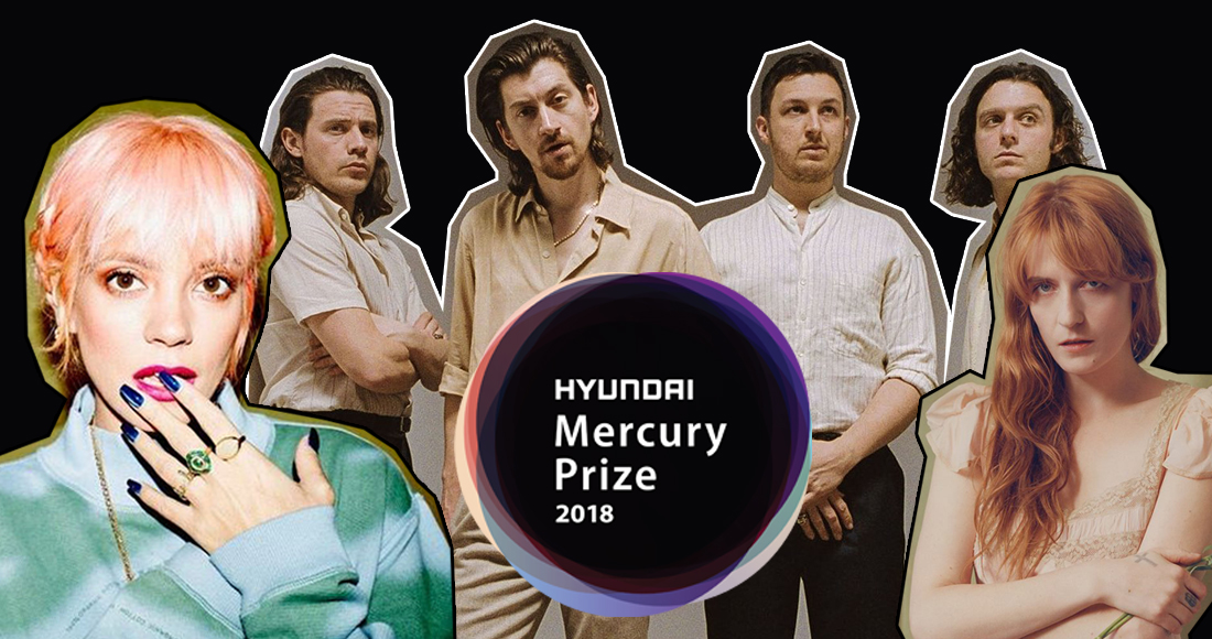 Mercury Prize 2018 shortlist revealed, including Arctic Monkeys, Florence + The Machine and Lily Allen