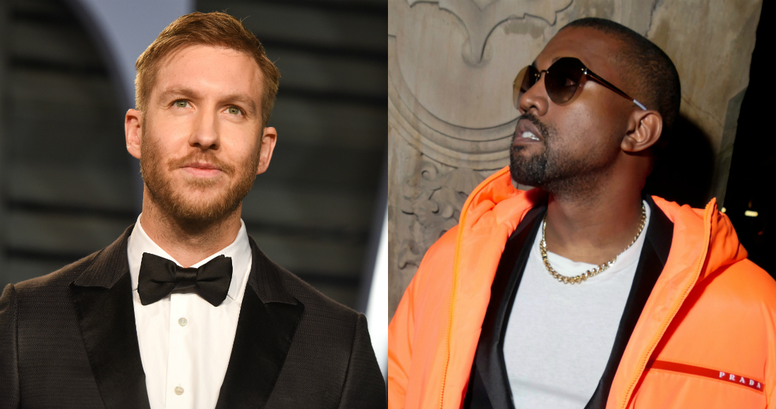 Kanye West edges in on Calvin Harris and Sam Smith for Irish Number 1 single