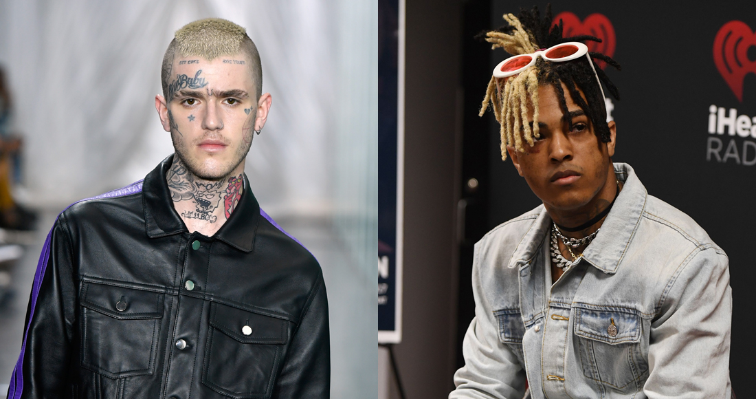 Posthumous Lil Peep and XXXTentacion collaboration Falling Down is on course for a Top 10 debut on this week's Official Singles Chart