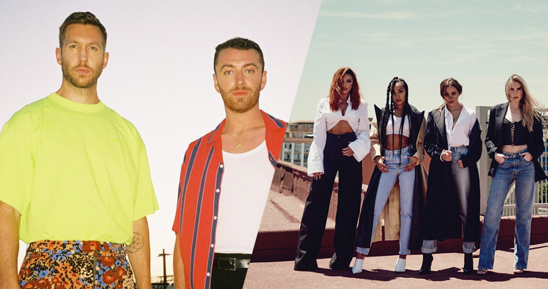 Calvin Harris and Sam Smith reclaim Number 1 on the Official Singles Chart, Little Mix land highest new entry