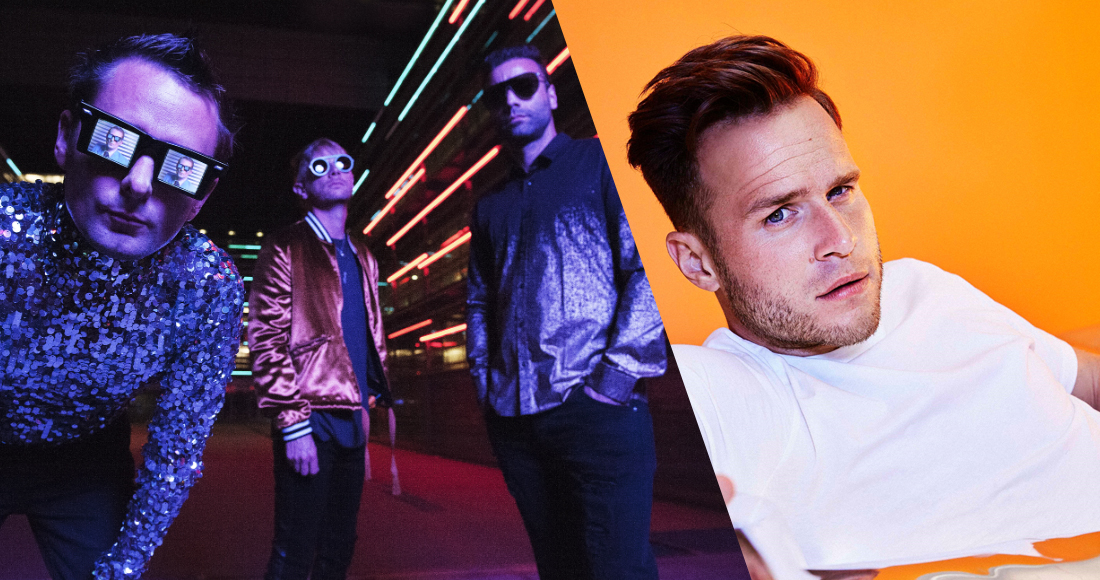 Olly Murs vs. Muse for Number 1 on this week's Official Albums Chart