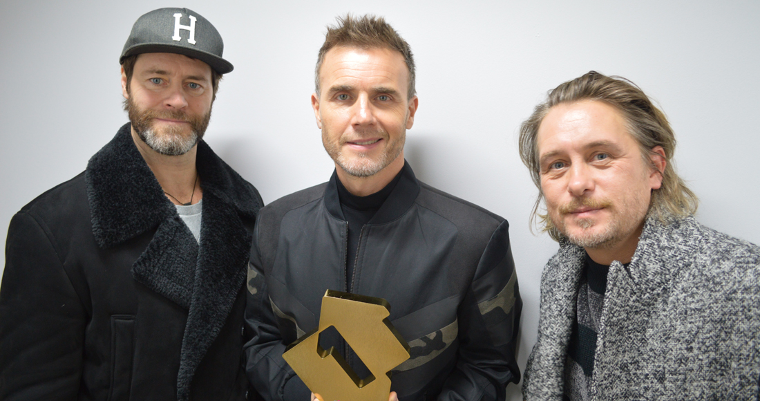 Take That complete UK singles and albums chart history