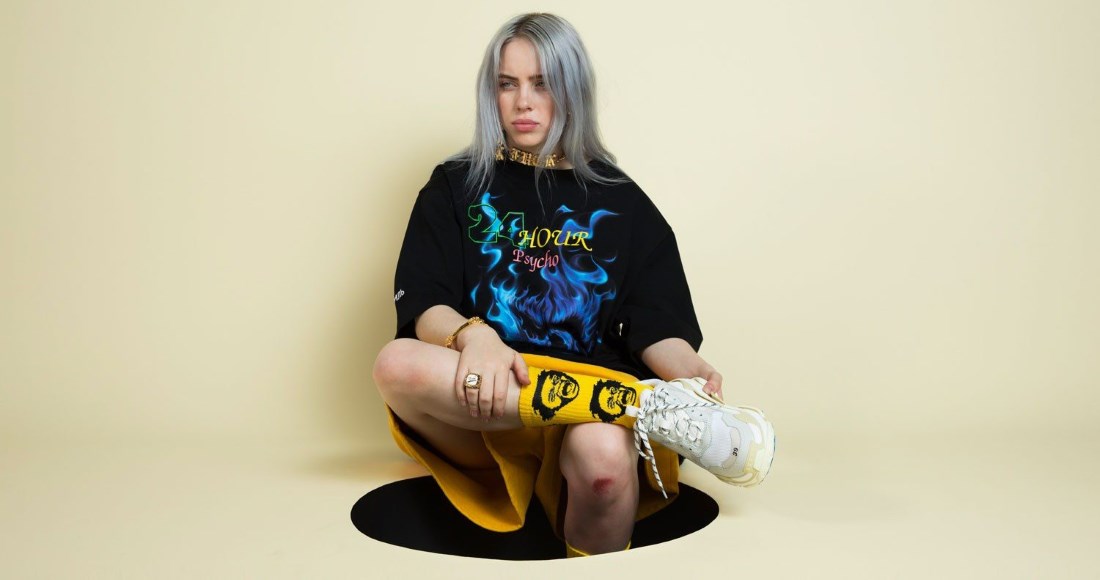 Billie Eilish on course for second week at top of albums chart