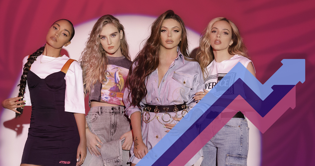 Little Mix's Bounce Back is Number 1 on this week's Official Trending Chart