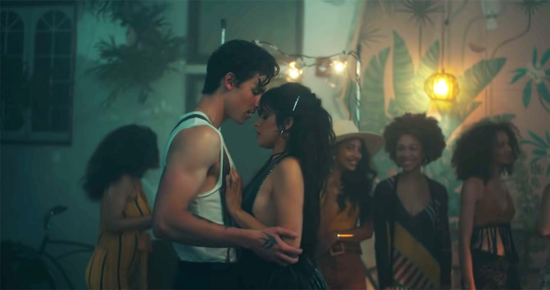 Shawn Mendes and Camila Cabello's Senorita scores fourth week at Number 1 on the UK's Official Singles Chart