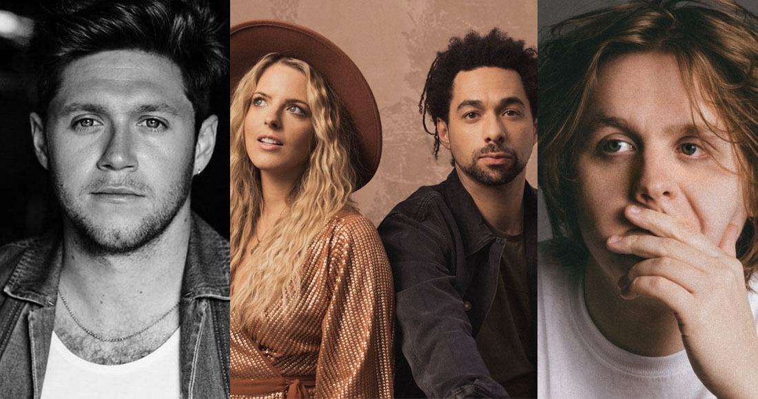 Battle for Number 1 on the Official Albums Chart heats up between Niall Horan, The Shires and Lewis Capaldi