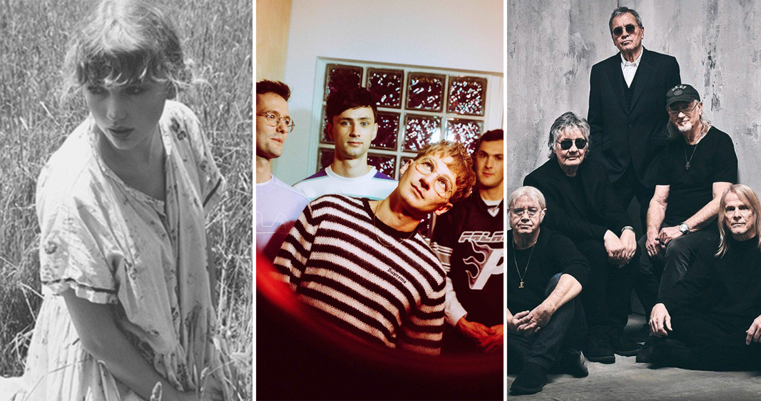 Glass Animals and Deep Purple battling Taylor Swift for Number 1 on the Official Albums Chart