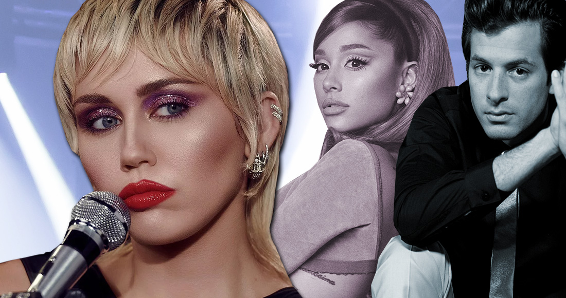 Miley Cyrus' biggest collabs on the UK's Official Chart