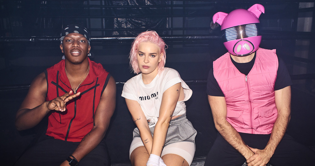 Anne-Marie, KSI and Digital Farm Animals' Don't Play battle Olivia Rodrigo's Drivers License for Number 1 single