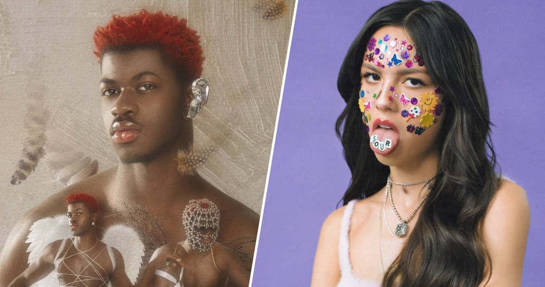 First Look: Lil Nas X heading for Number 1, Olivia Rodrigo set to be
