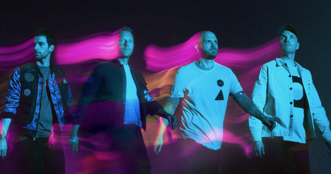 Coldplay’s Official Top 20 biggest songs on the UK's Official Chart