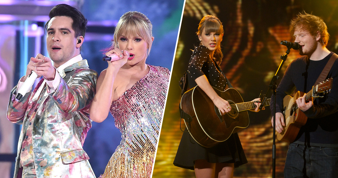 Taylor Swift's Top 10 biggest collaborations at the Official UK Chart