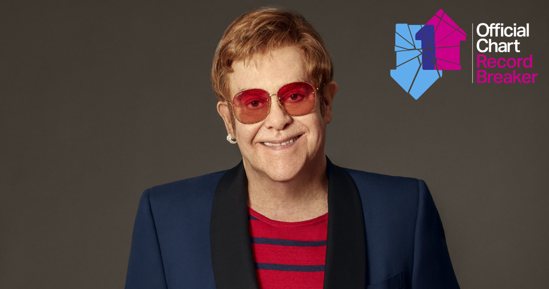 Elton John sets new Official UK Chart record as the first artist to score a Top 10 single in six different decades