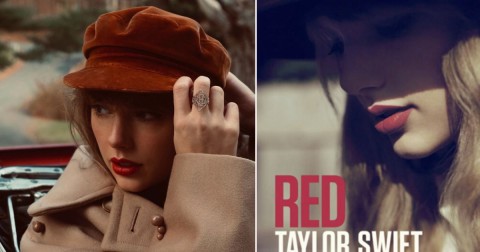 Taylor Swift's Red artwork