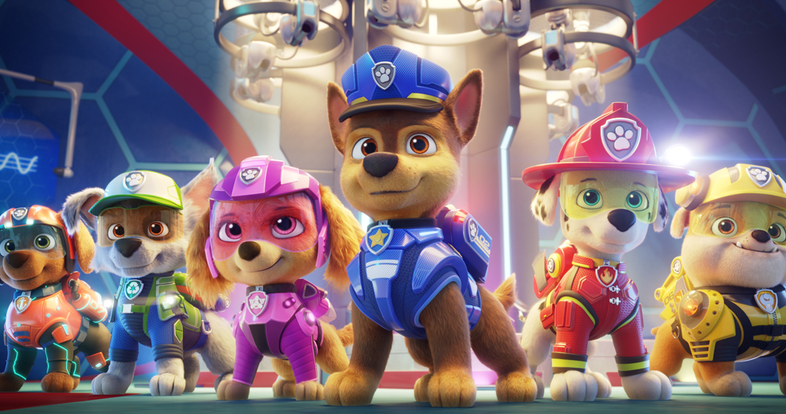 PAW Patrol: The Movie claims second week as UK’s Number 1 film